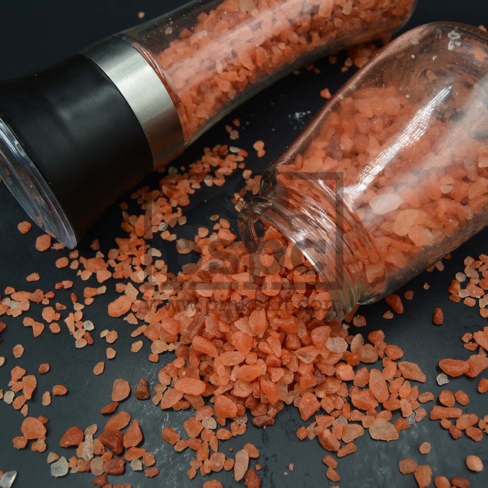 edible light pink salt