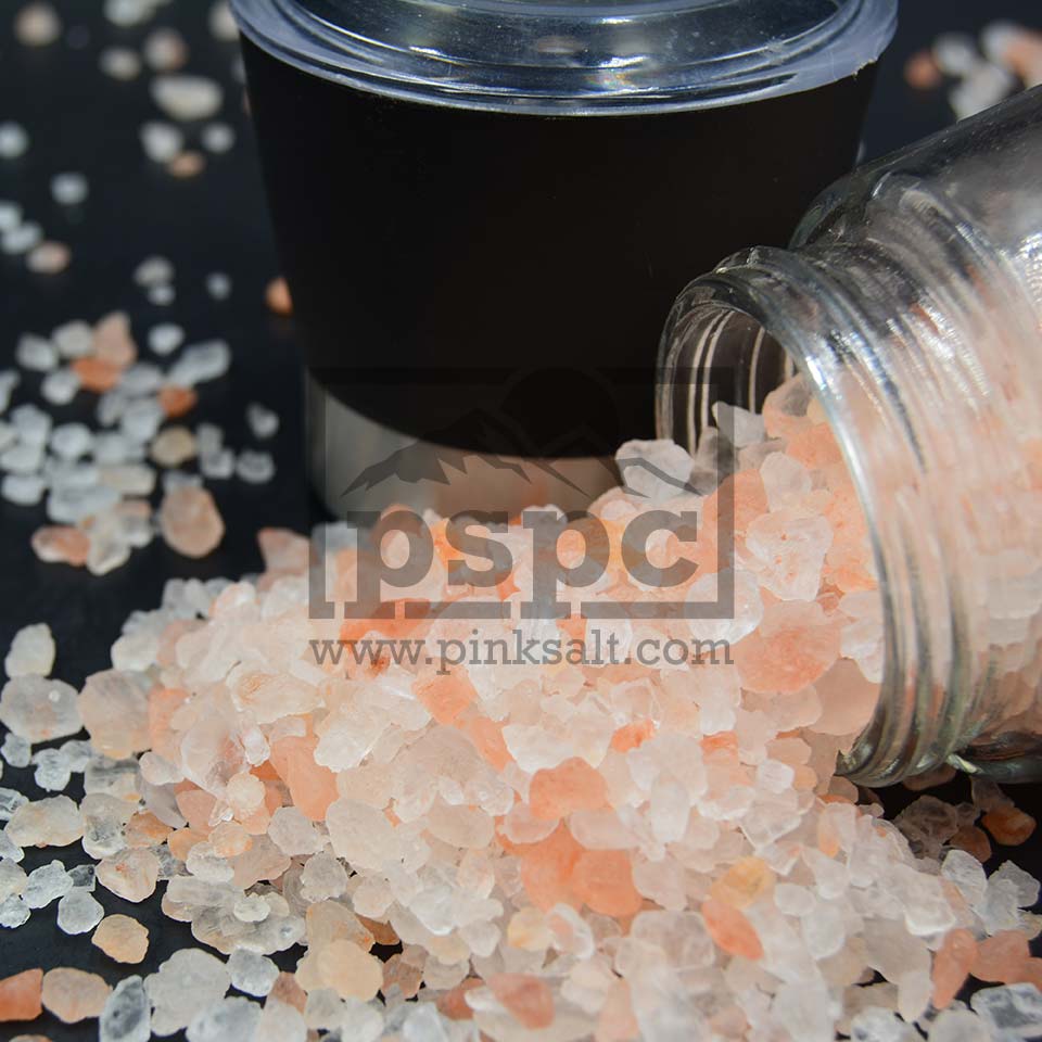edible light pink salt