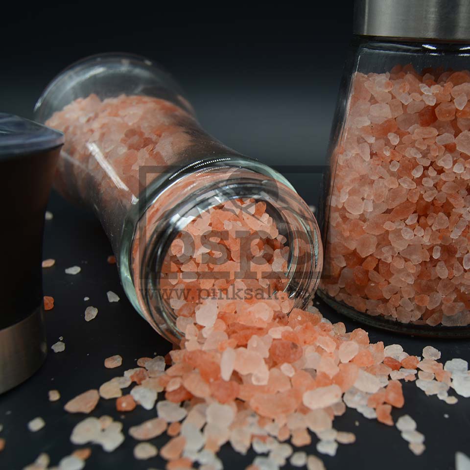 edible light pink salt