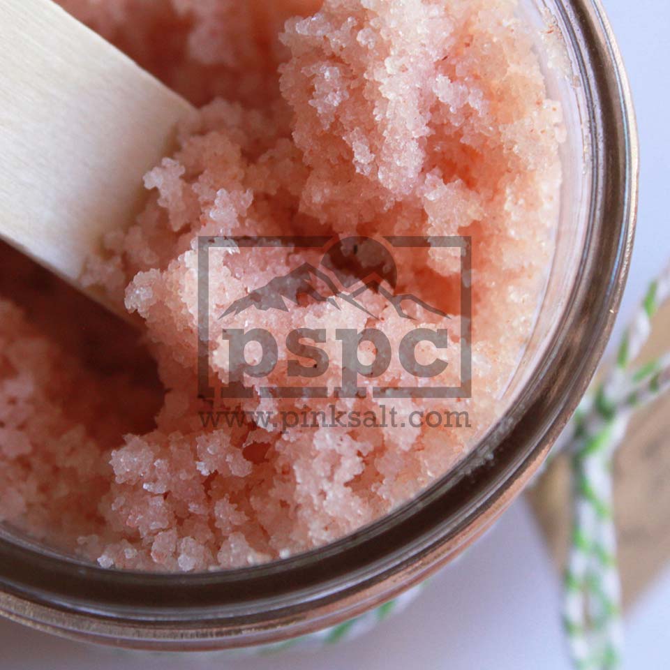 pink salt scrub suppliers